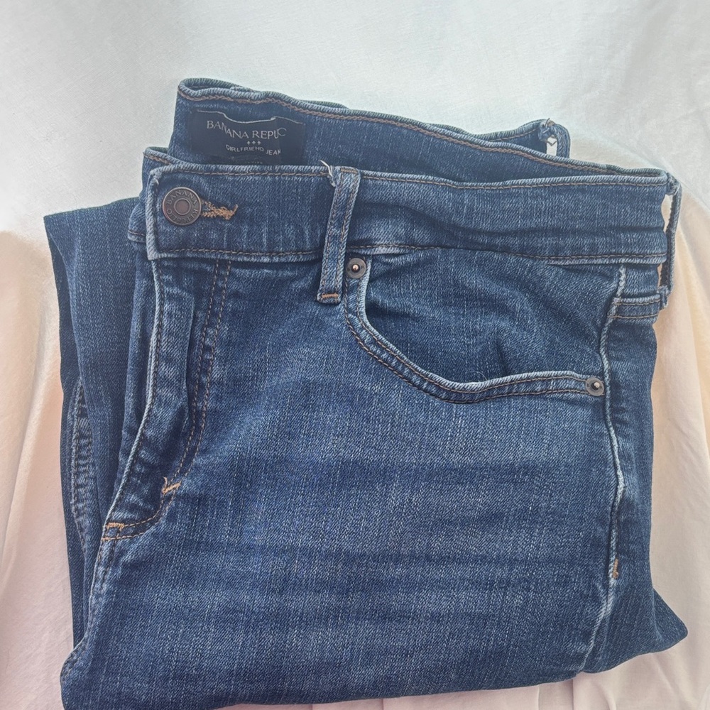 Banana Republic Women's Dark Blue Skinny Jeans